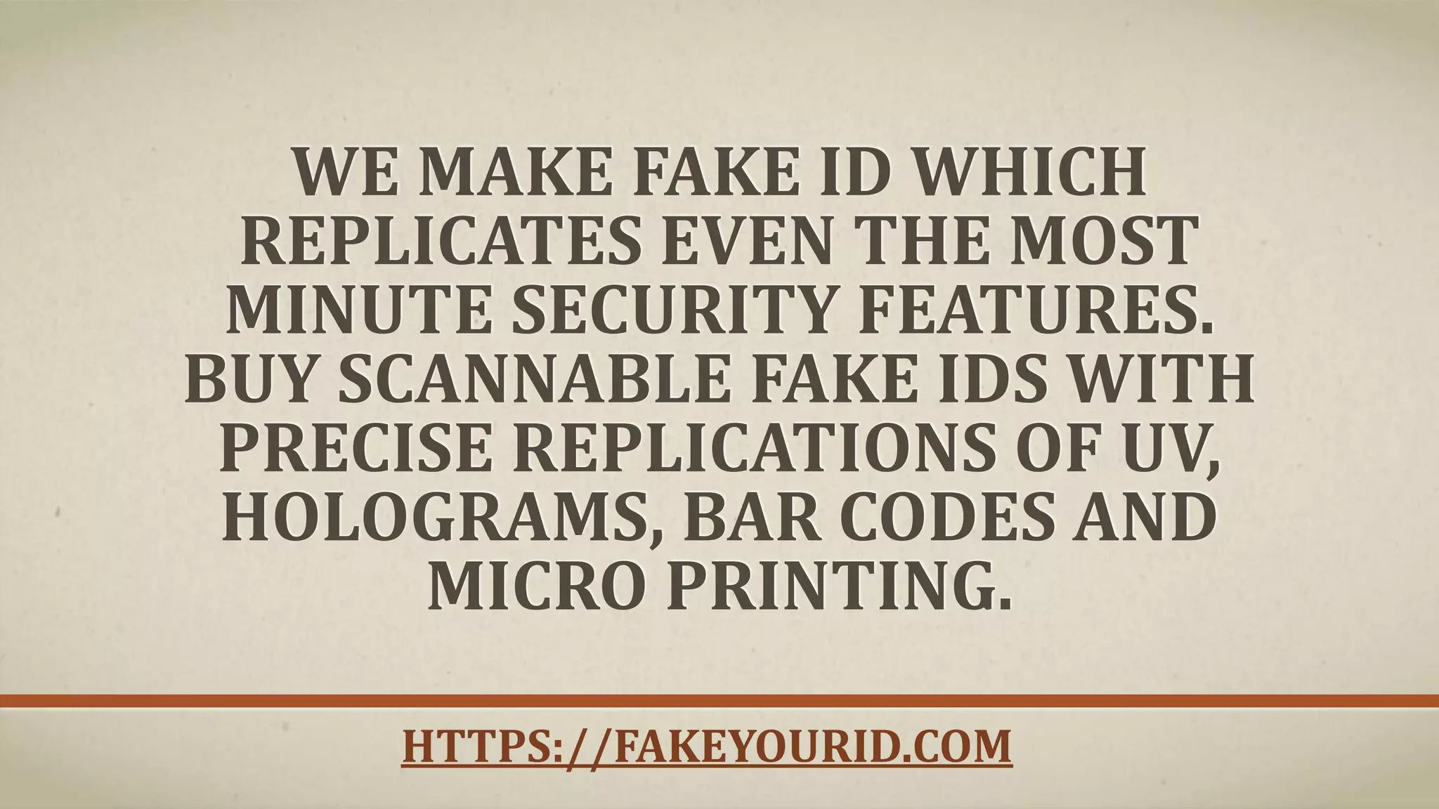 Fake Id Make